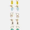 Fire & Glory - Damen BULINA EARRINGS 5 PACK - Ohrringe - Gold-coloured -Kaotiko || Fire And Glory Populaire Magasin f2dd8b9e88ba4ce18ba7f56fce8ef8f0