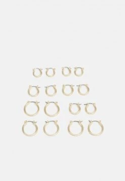Fire & Glory - Damen GITLINA EARRINGS 8 PACK - Ohrringe - Gold-coloured