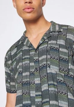 Kaotiko CAMISA ZANZIBAR UNISEX - Hemd - Green -Kaotiko || Fire And Glory Populaire Magasin f9abb656a6914390af1eff37399b4afd