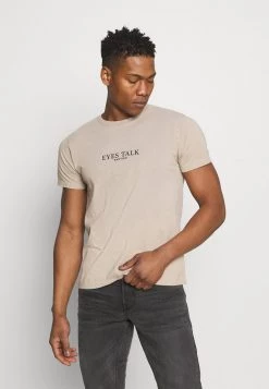 Kaotiko EYES TALK UNISEX - T-Shirt Print - Stone -Kaotiko || Fire And Glory Populaire Magasin f9c35e2441a74ac69a180558226b9314