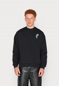 Kaotiko CREW MINIMAL UNISEX - Sweatshirt - Black -Kaotiko || Fire And Glory Populaire Magasin fc440226e9c94cac9d104988e60d6168