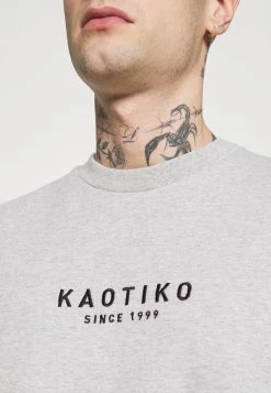 Kaotiko CREW WALKER UNISEX - Sweatshirt - Gris -Kaotiko || Fire And Glory Populaire Magasin fd3d682ca8ee473e855646c33262f311